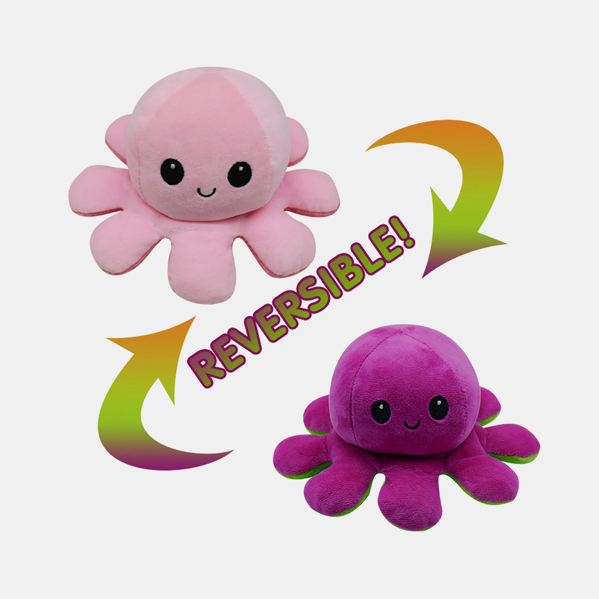 Octopus Reversible 20 cm Plush