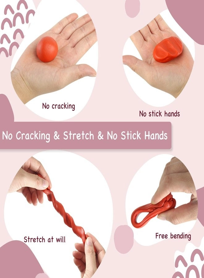Polymer clay - 1.3 kg 50 pcs.