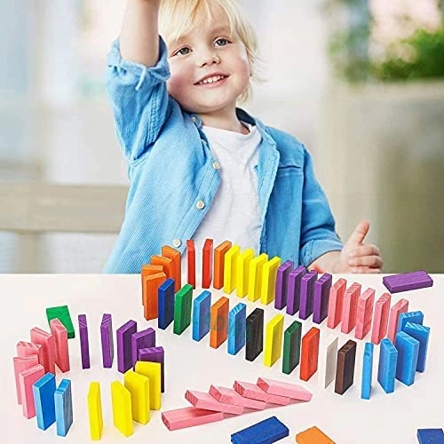 Dominoes Blocks Set - 1 month and up 120 PCS