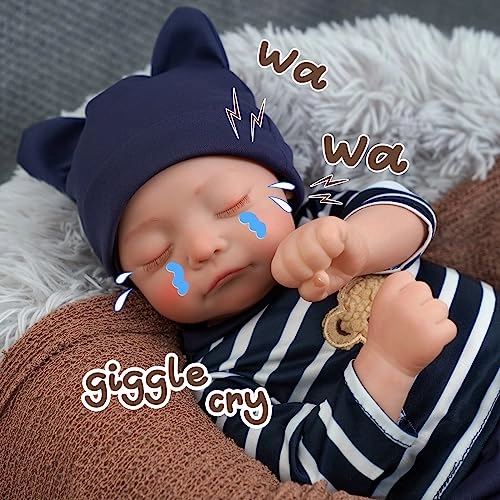 Reborn Baby Doll - 17 inch Boy Heartbeat Ages 3+