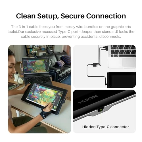 Kamvas Pro 16 V2 - 16,384 pressure levels