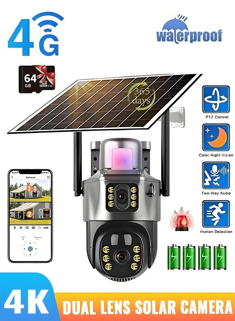 Volynix 4G Sim Solar Camera