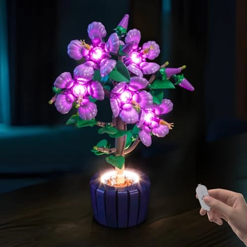 Brickshining LED Lighting Kit - Compatible with Lego 10372 Hibiscus