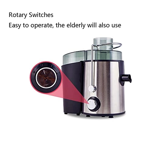 Wide Chute Slow Masticating Juicer Extractor - 250 watts 500 Milliliters