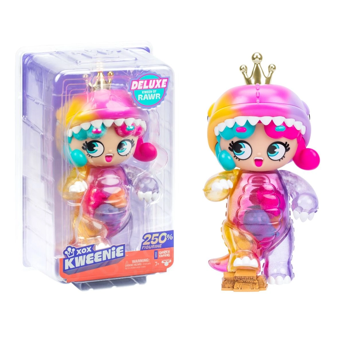 Kweenie Deluxe Kween Of Rawr - 11 Inch Multi Colour Ages 3+