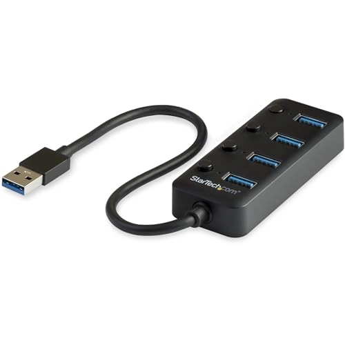 StarTech.com 4-Port USB 3.0 SuperSpeed Hub - 5Gbps Powered