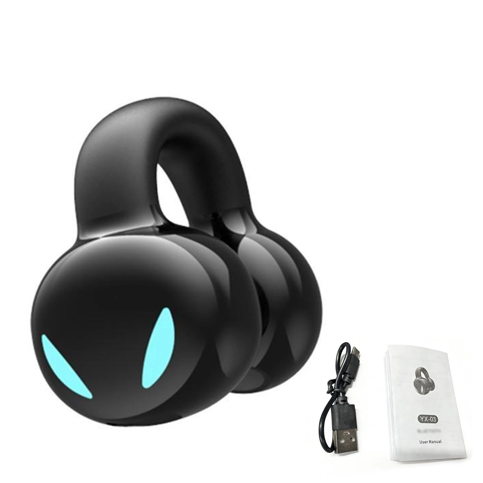 Clip On BT Headset Wireless Headset