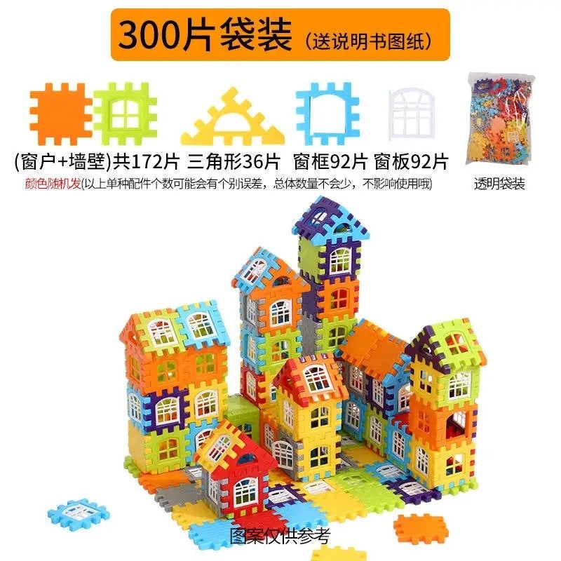 Bluejw Stacking Block - 300 pcs