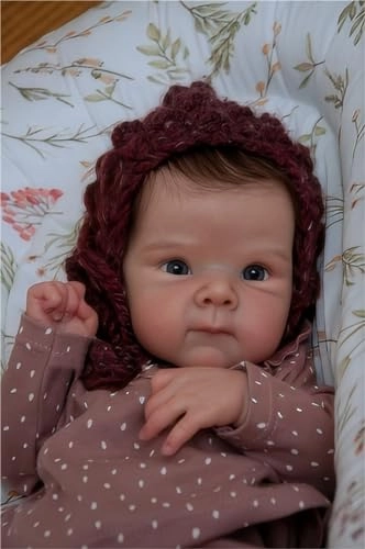 Reborn Baby Doll - 18 inches Full Silicone Vinyl Girl