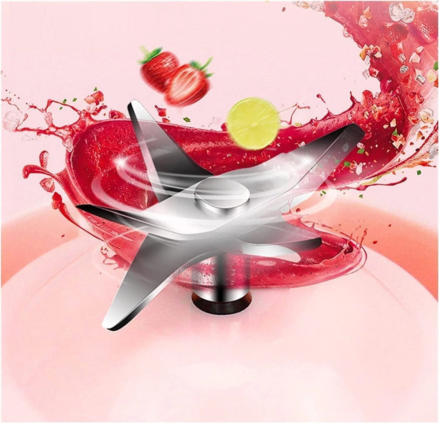 USB Juice Maker - USB Rechargeable 6 Blades Portable