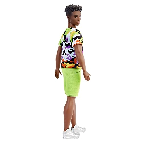 Ken Doll - Fashionistas Black Curly Hair Ages 3+