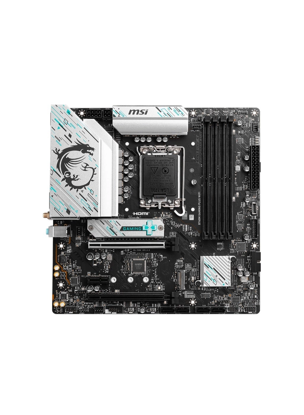 B760M GAMING PLUS - LGA 1700 DDR5 6800MHz+ mATX