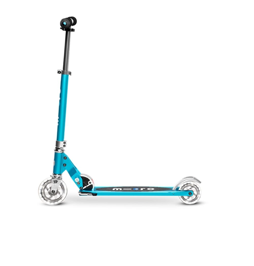Sprite Kick Scooter – 120/80 mm LED Foldable