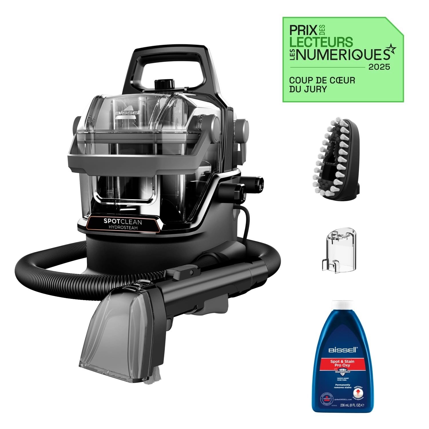SpotClean HydroSteam 3700E - HydroSteam Technology 790 watts