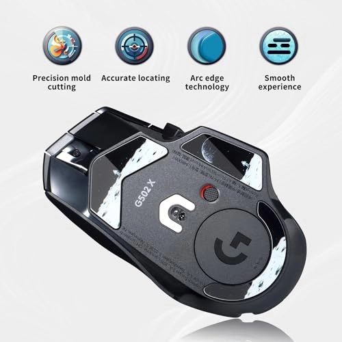 Glass Mouse Skates - Tempered glass For Logitech G502 X