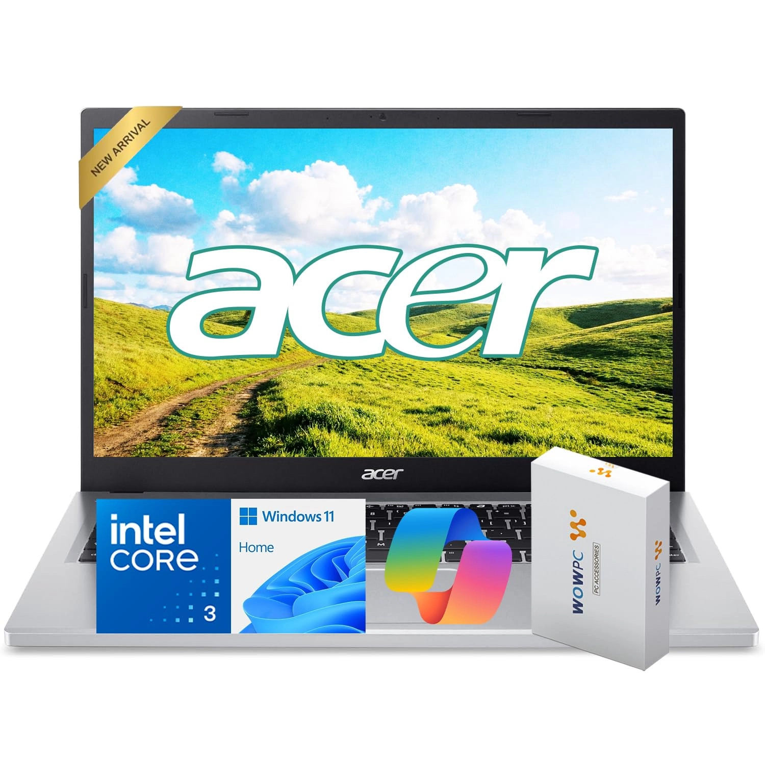 Acer Aspire 15 - 15.6'' N355 8GB DDR5 628GB Storage
