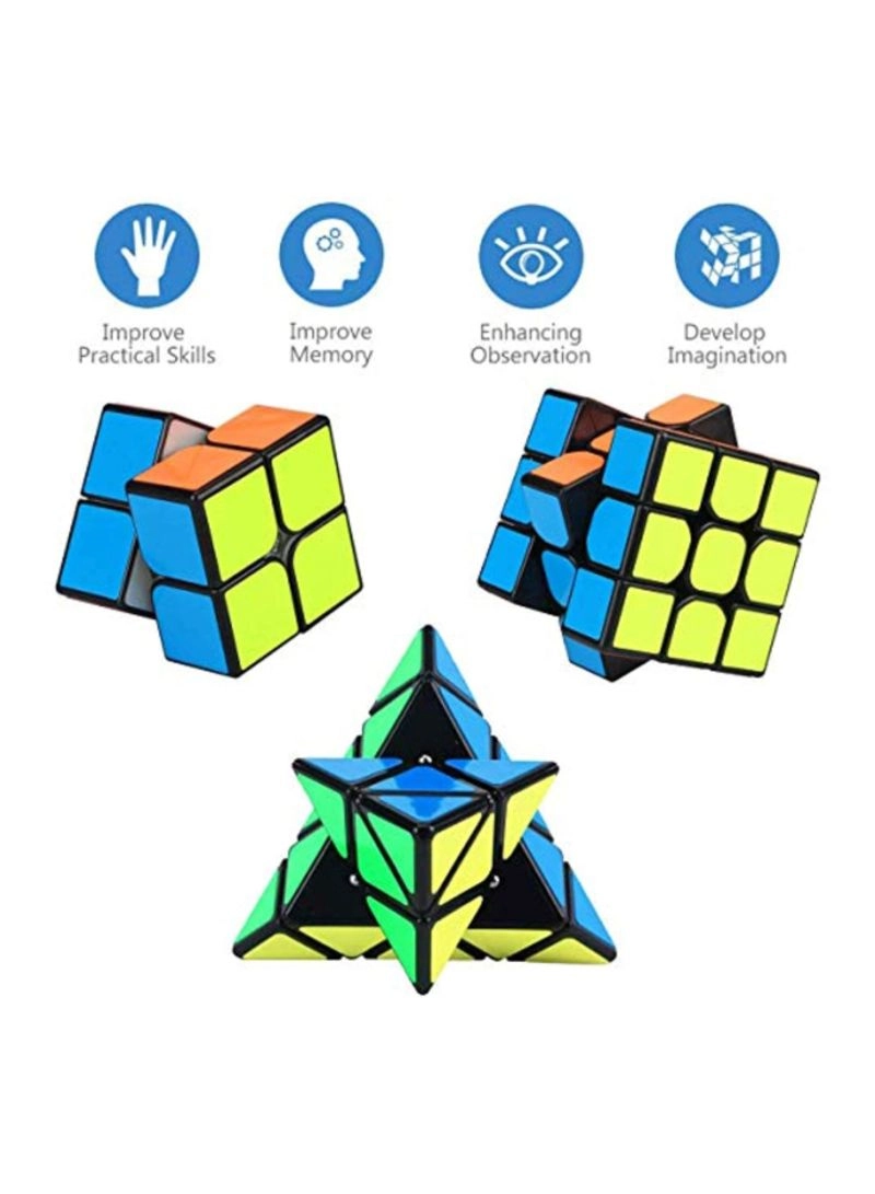 Magic Rubik's Brainstorming Puzzle Cube - 3-Piece