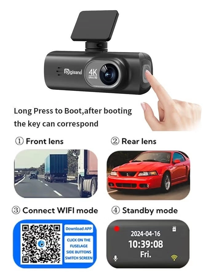 Dash Cam 3840*2160P