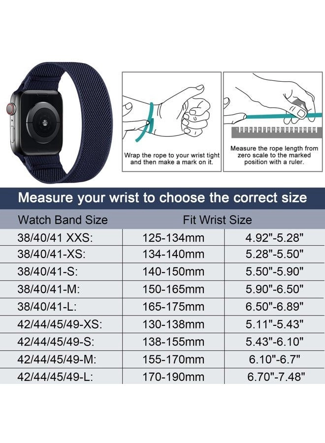 Solo Loop Bands - 38mm 40mm 41mm 42mm 44mm 45mm 49mm