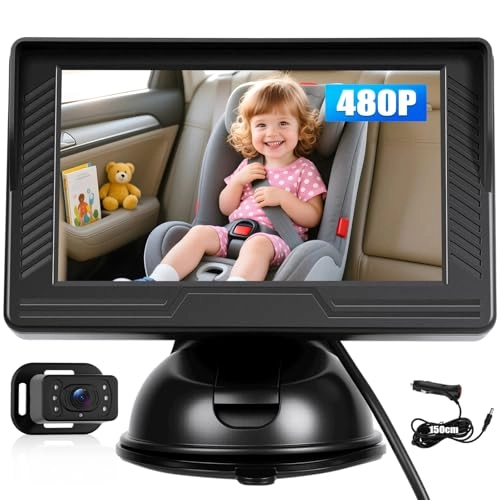 Car Mirror Baby Rear Seat - 4.3 Inch