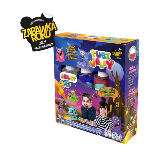 Tubi Jelly Set Monsters - 3+ years