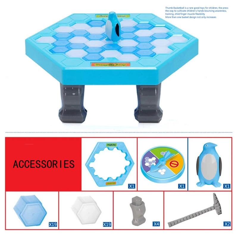 Penguin Ice Breaking Game - Interactive Educational