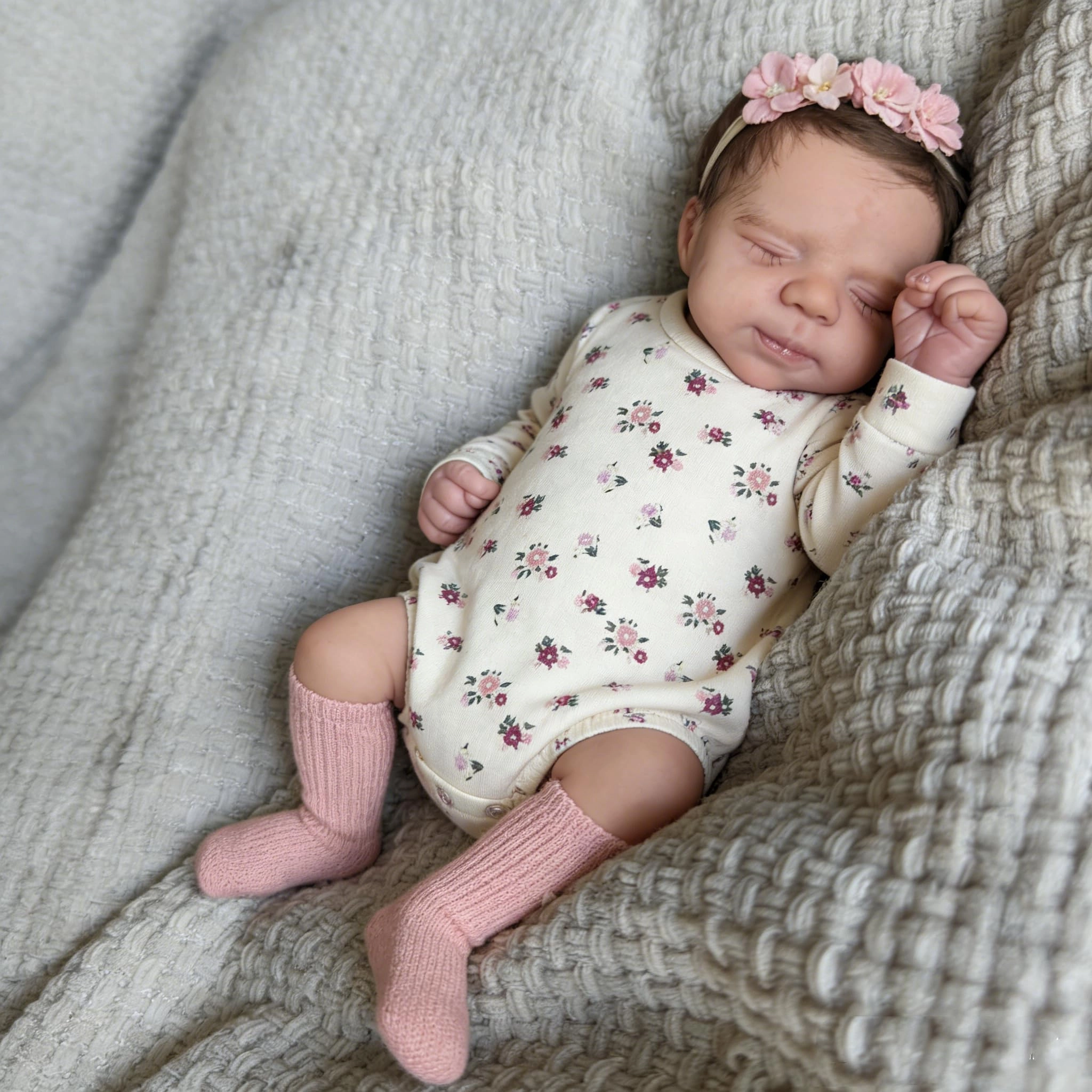 Reborn Baby Doll - 18 Inch Silicone Full Body Girl