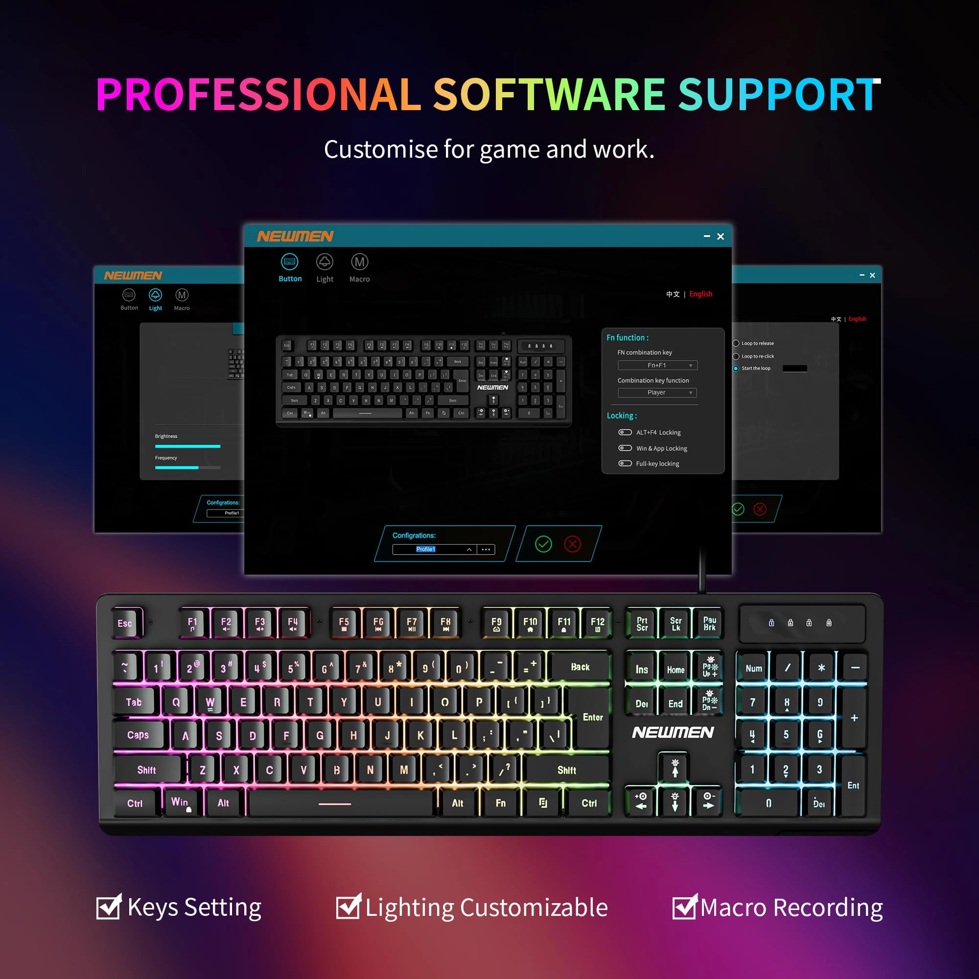 GM104 - QWERTY USB-A