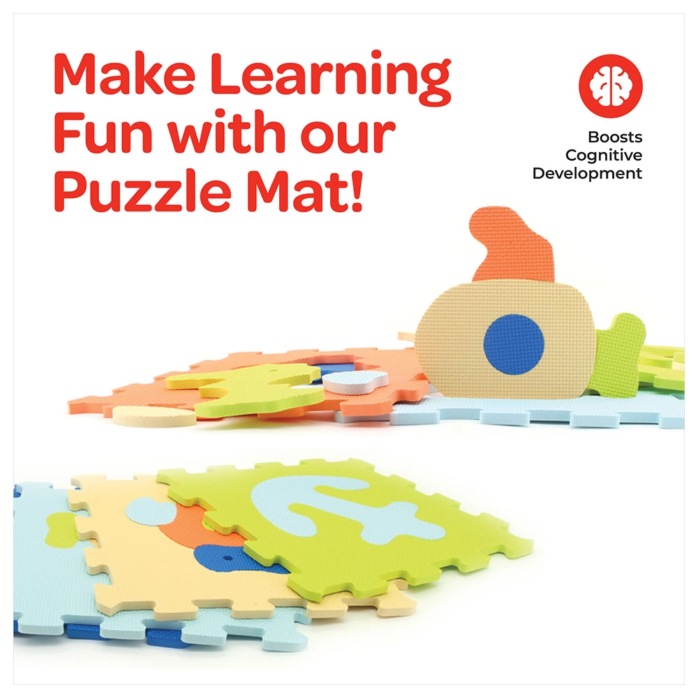 Puzzle Activity Floor Mat - Ocean World Suitable for 10 months & above