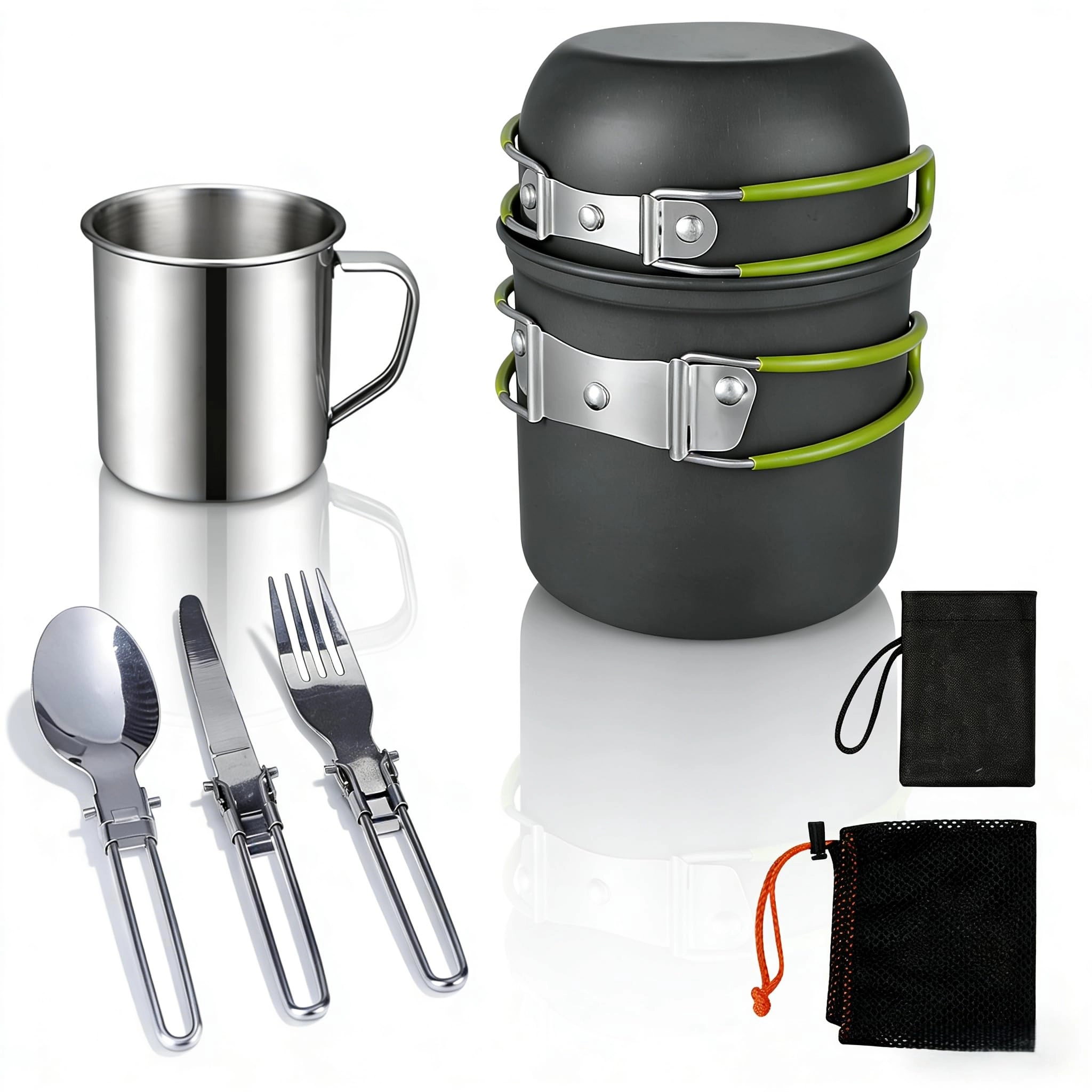 Mess Kit - 15pcs 1.9L