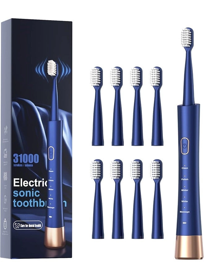 electric powerful toothbrush - 8 Brush Heads 31000 stroke/min