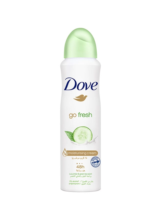 Anti-Perspirant Deodorant Spray - Cucumber & Green Tea