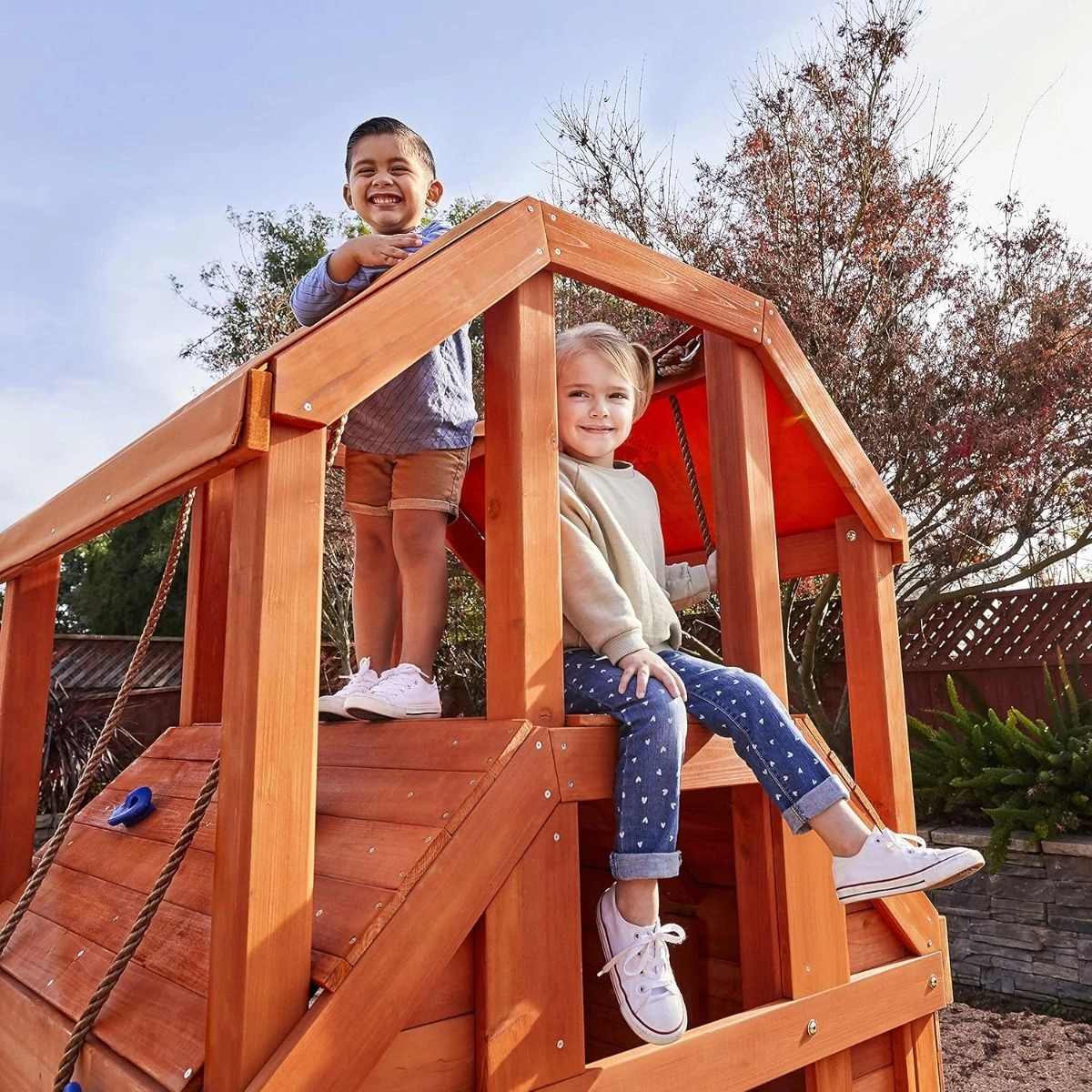 Real Wood Adventures Climb House - Wooden 3 +