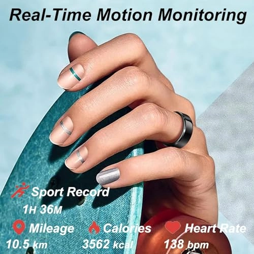 Smart Ring - Heart Rate Monitor Blood Pressure