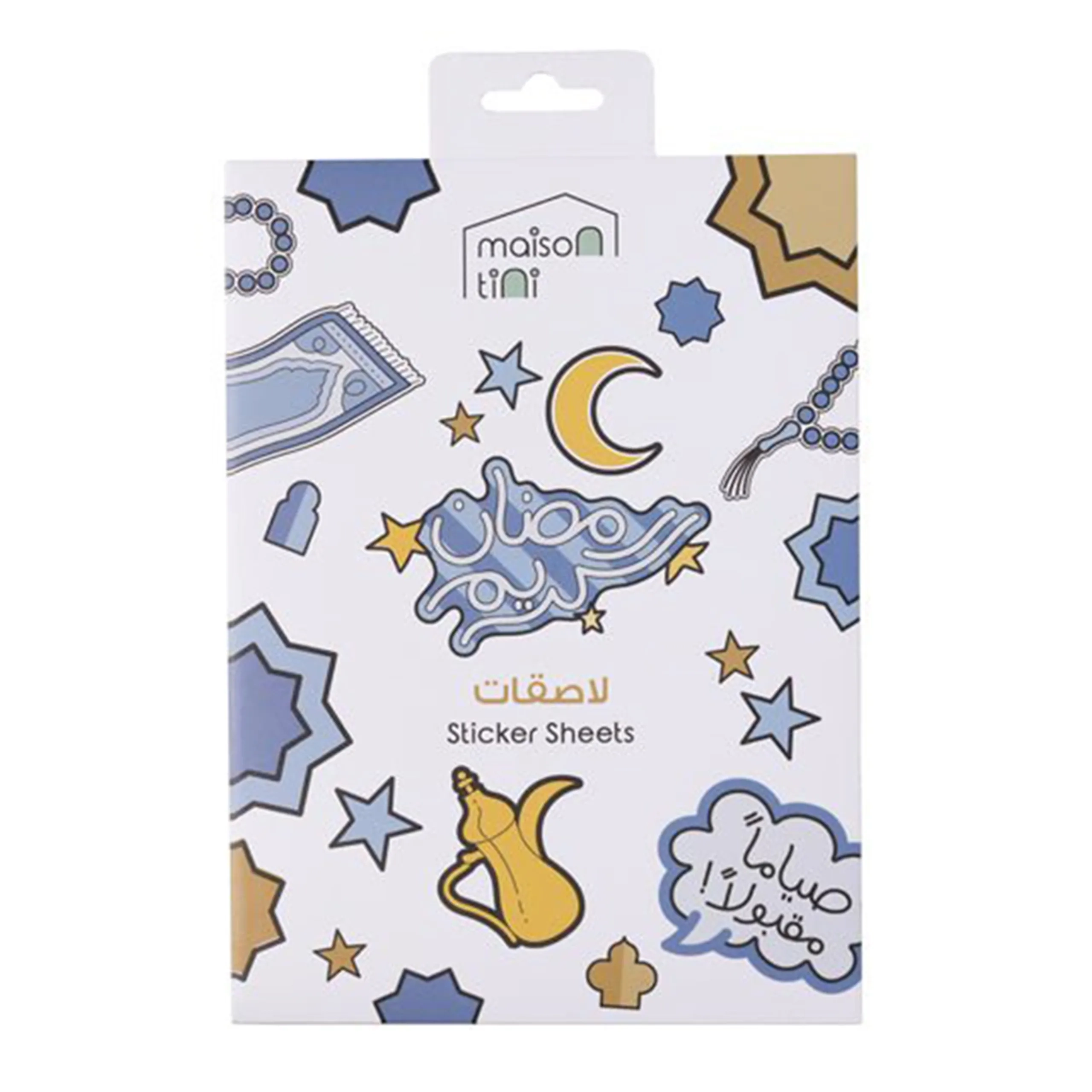 Ramadan Sticker Book 5 sheets 100 pcs