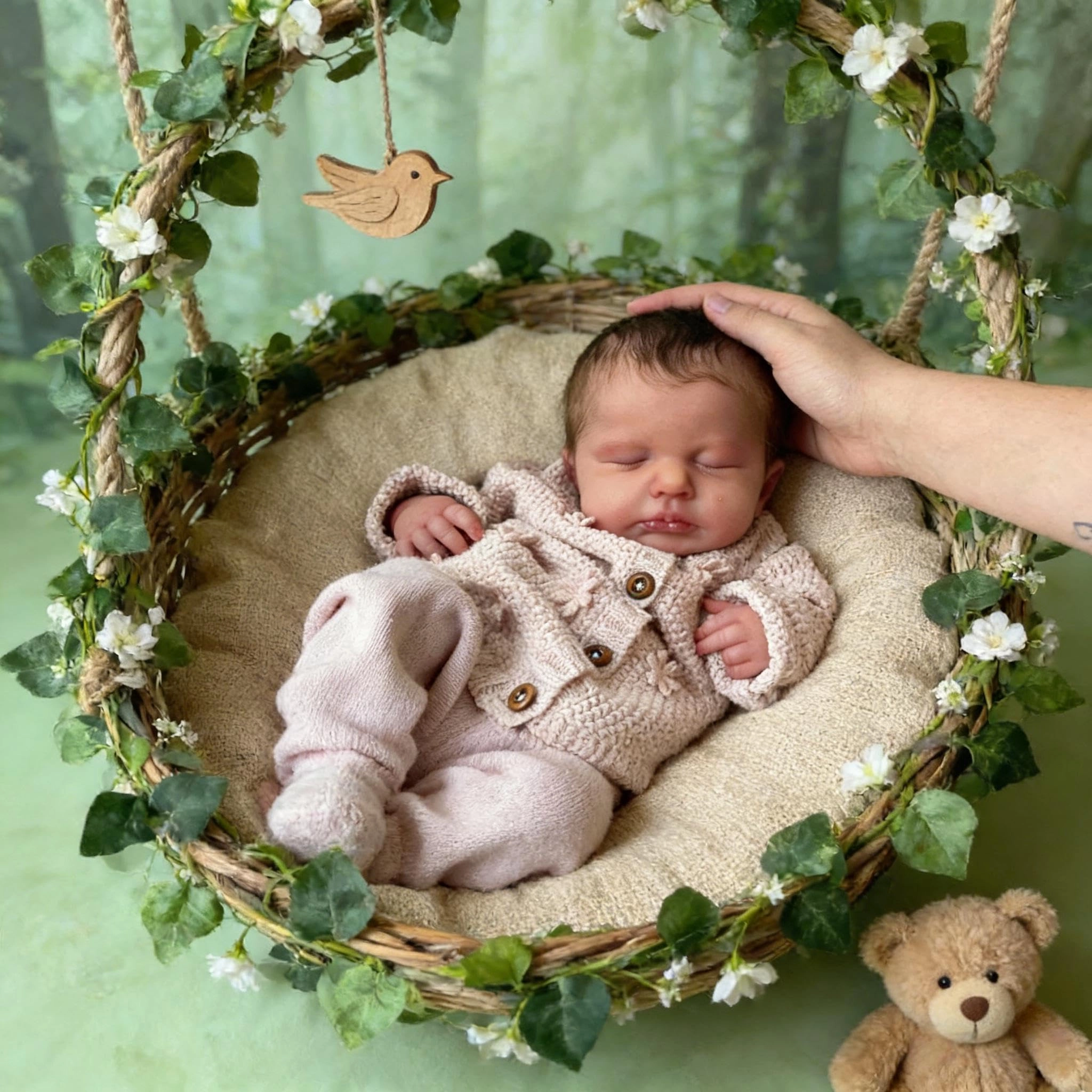 LOULOU Reborn Baby Doll - 20 Inch Vinyl Girl Ages 3+