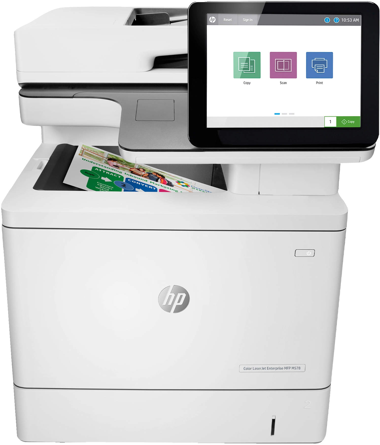 HP M578dn - Laser Colour