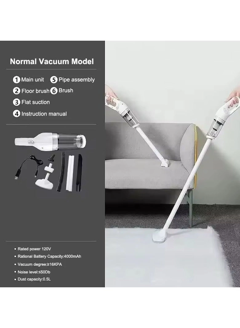 Cordless Vacuum Cleaner - 12000PA 120W