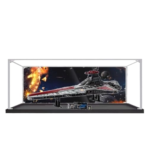 Acrylic Display Box for LEGO 75367 Hunter-Class Star Destroyer Models