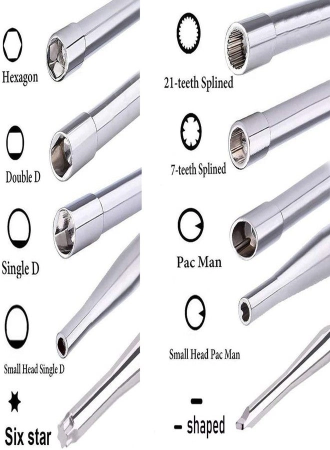 Carburetor Cleaning Tool Screwdriver Set (10 Pcs)