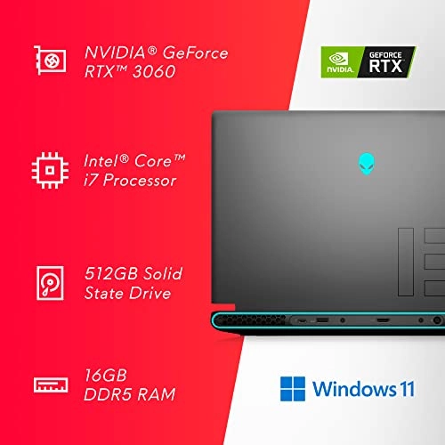 AWM15R7 m15 R7 AWM15R7-7693BLK-PUS - 15.6'' i7-12700H 16GB DDR4 512GB SSD
