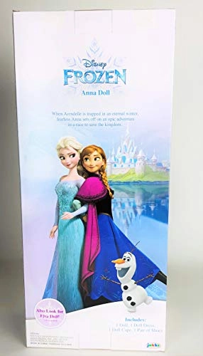 Anna Toddler Doll - 14" Child Sized Jewelry Ages 3+