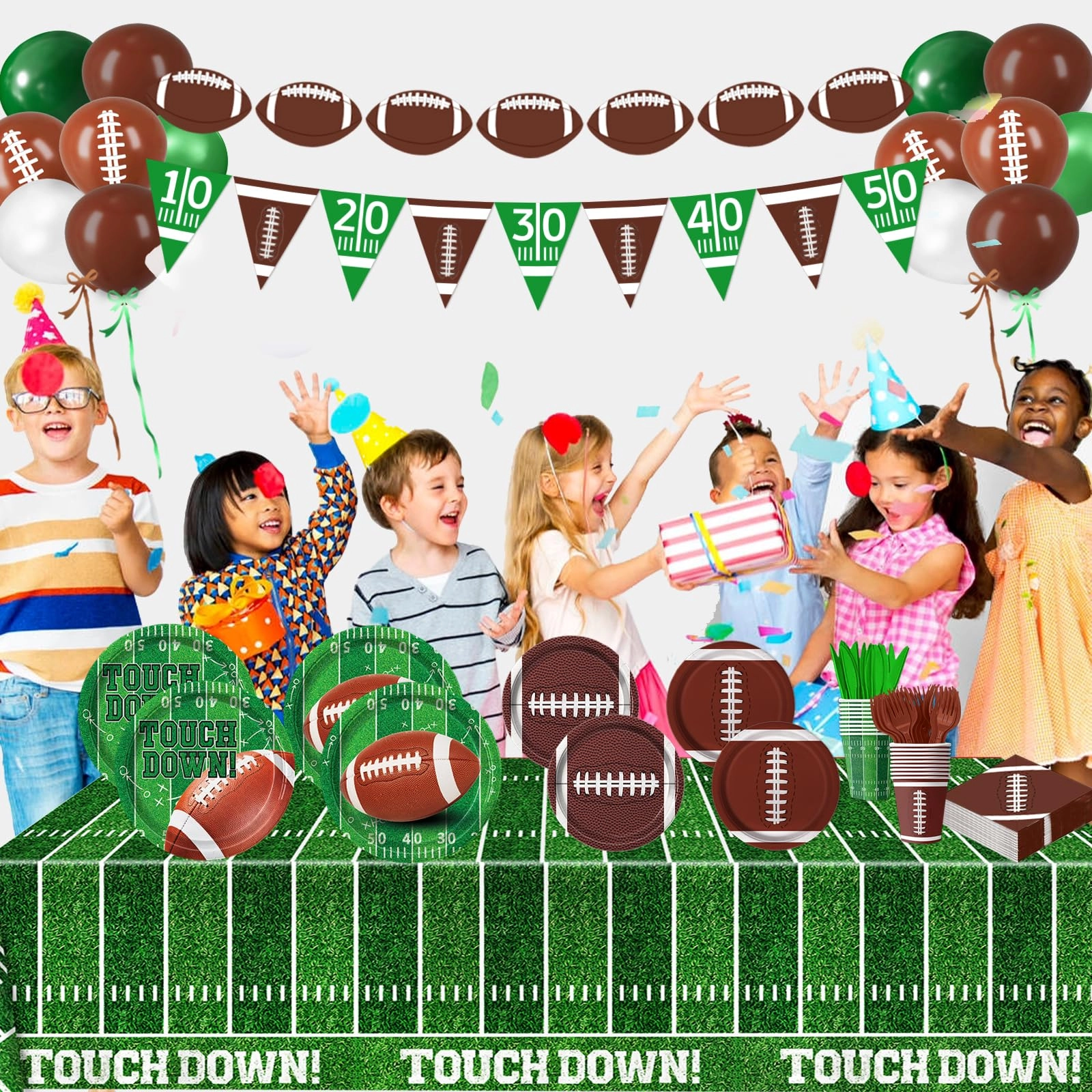 Sports Birthday Party Decorations - 191 PCS Birthday