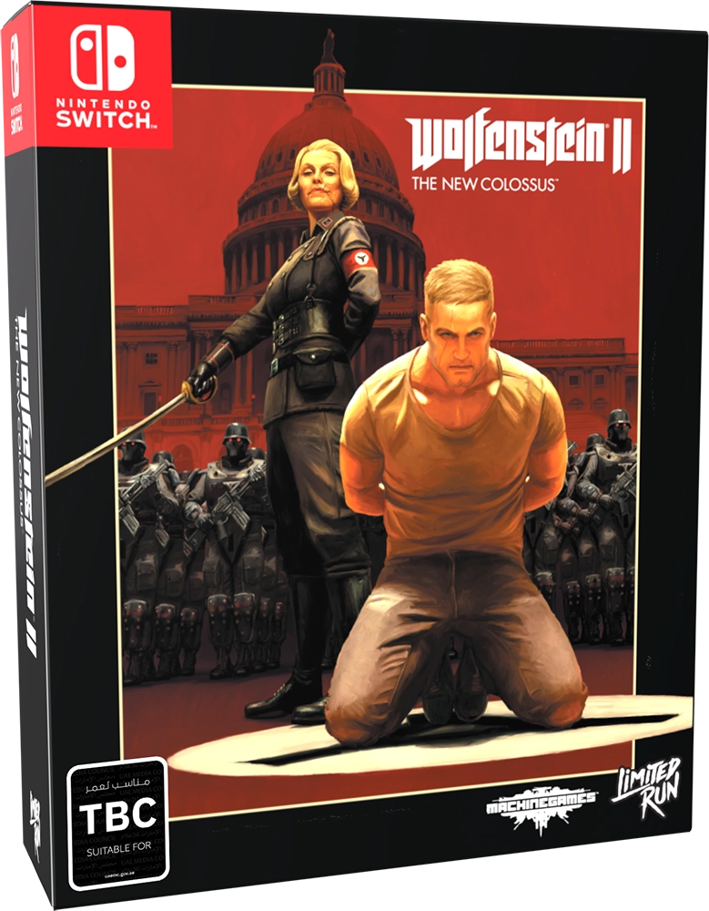 Limited Run Wolfenstein II: The New Colossus Collector's Edition - Nintendo Switch