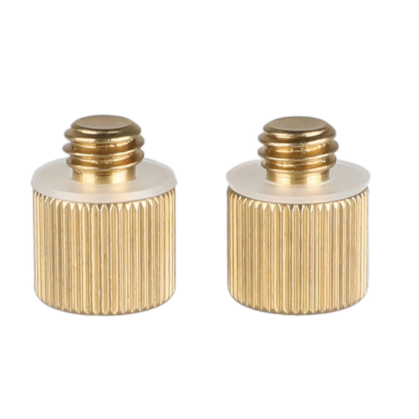 CAMVATE 1/4"-20 Female Threaded Adapter to 3/8"-16 Male Threaded Post - 2 Pieses