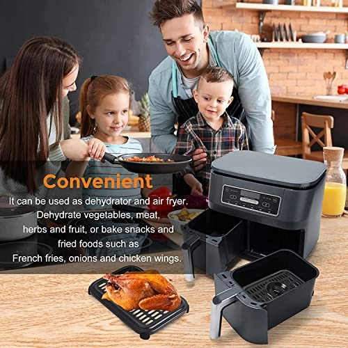 Air Fryer Grill Pan - Stainless Steel 2 Packs