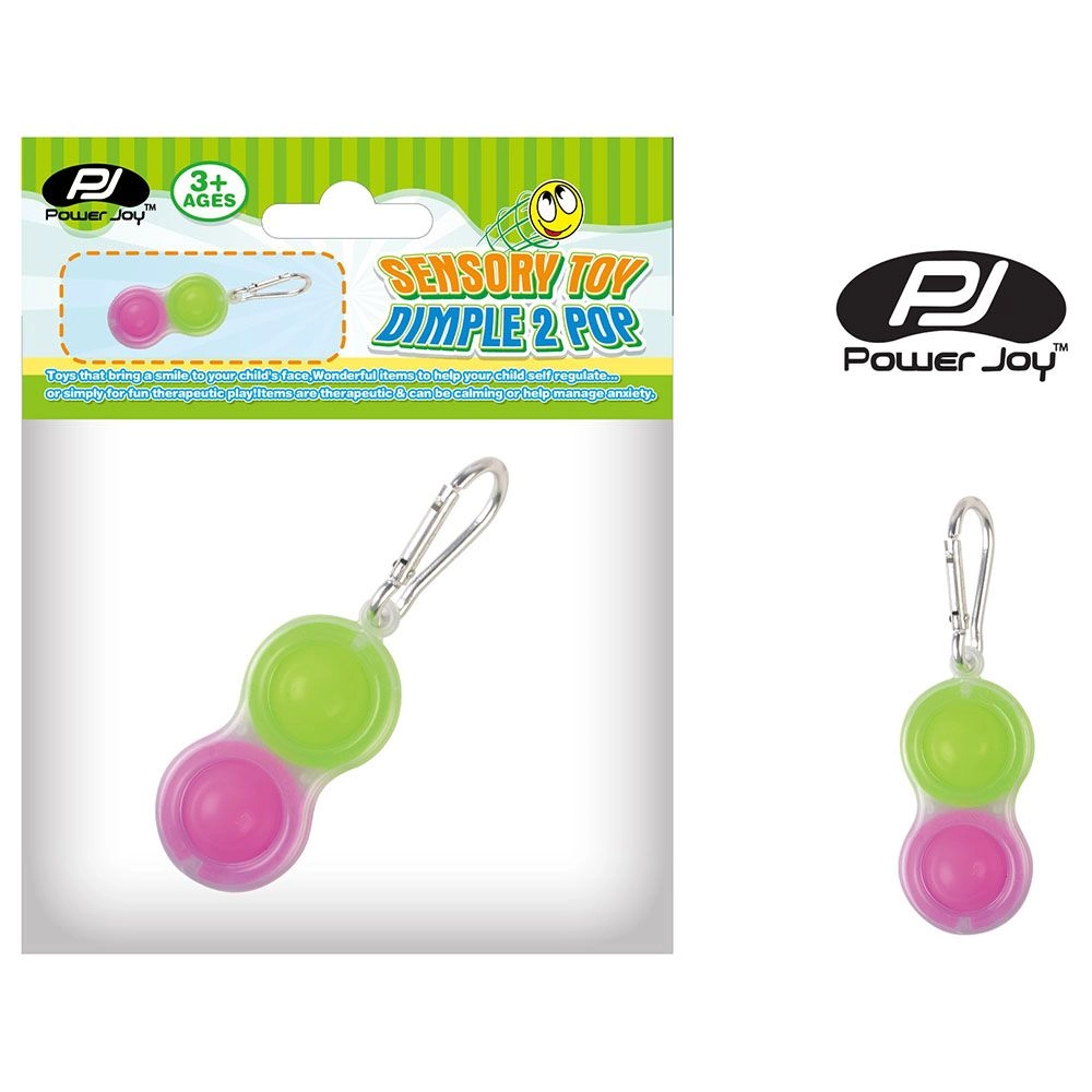 Dimple 2Pop Keychain - 3 +