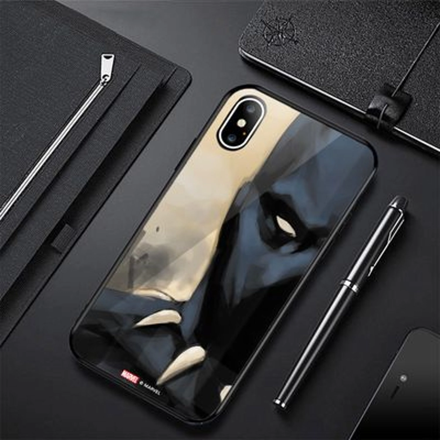 Black Panther Smoke iPhone Xs Back Case for iPhone Xs