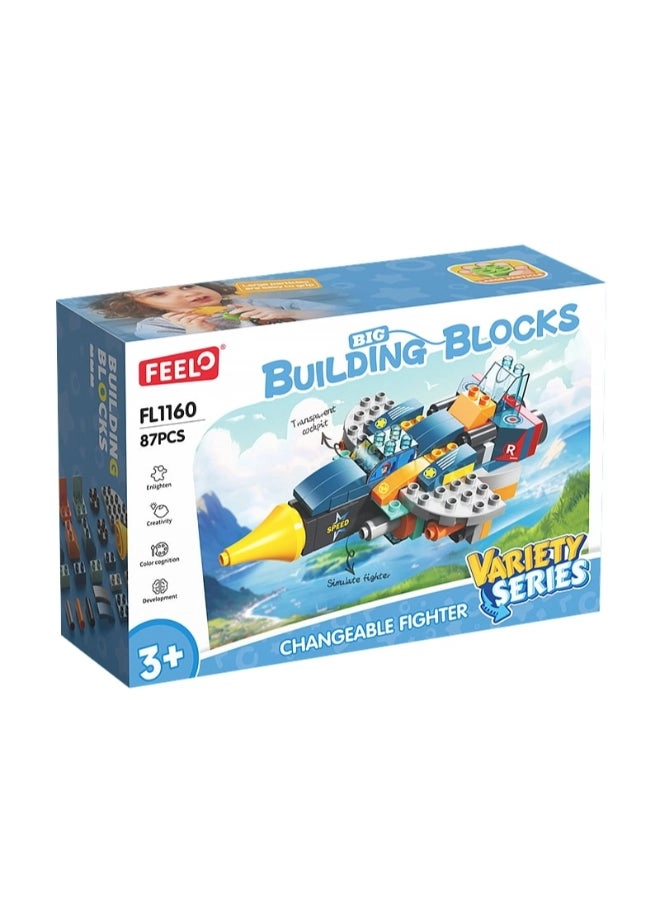 Particle Fighter - Fighter Jet 87 pcs
