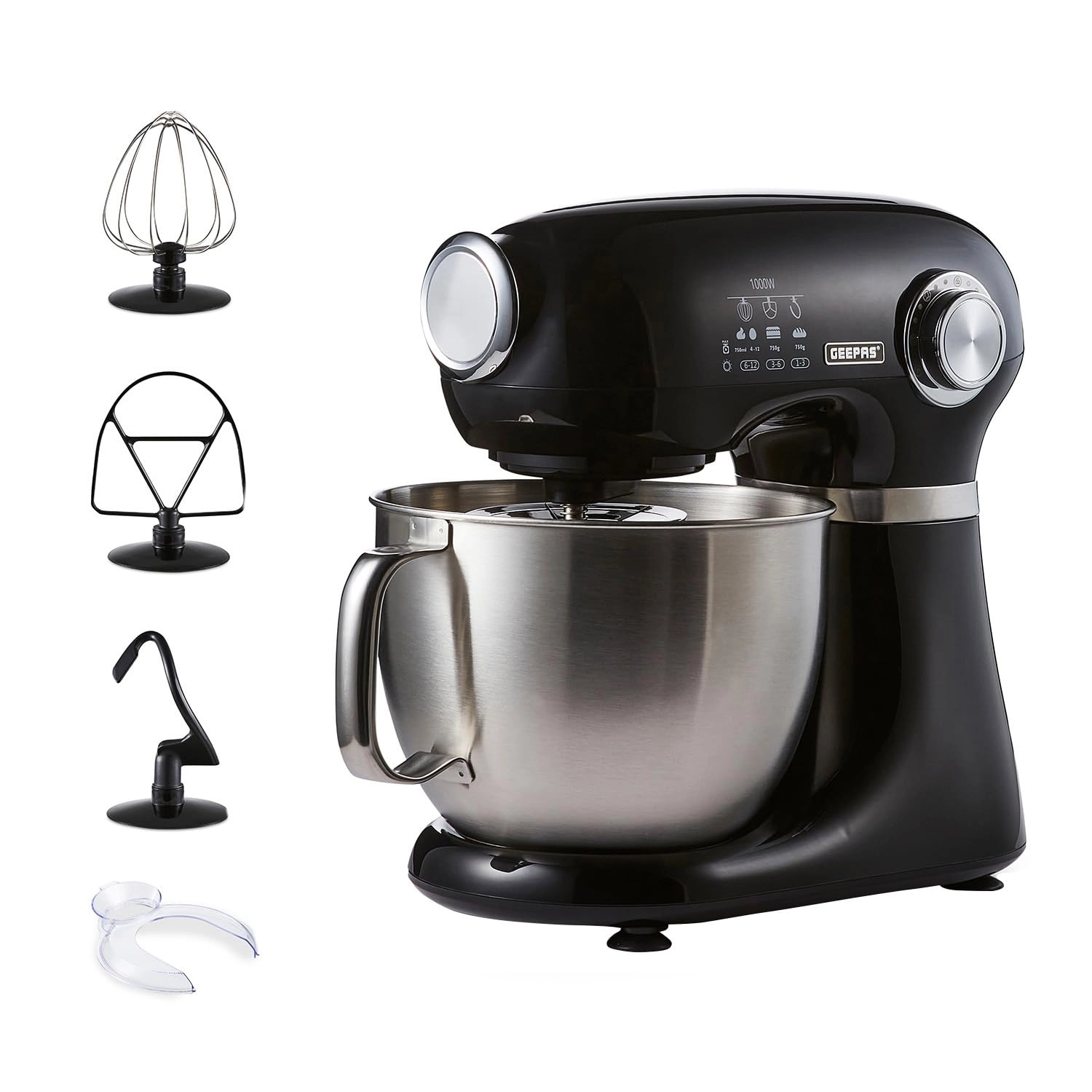 GEEPAS Stand Mixer - 5L 1000W